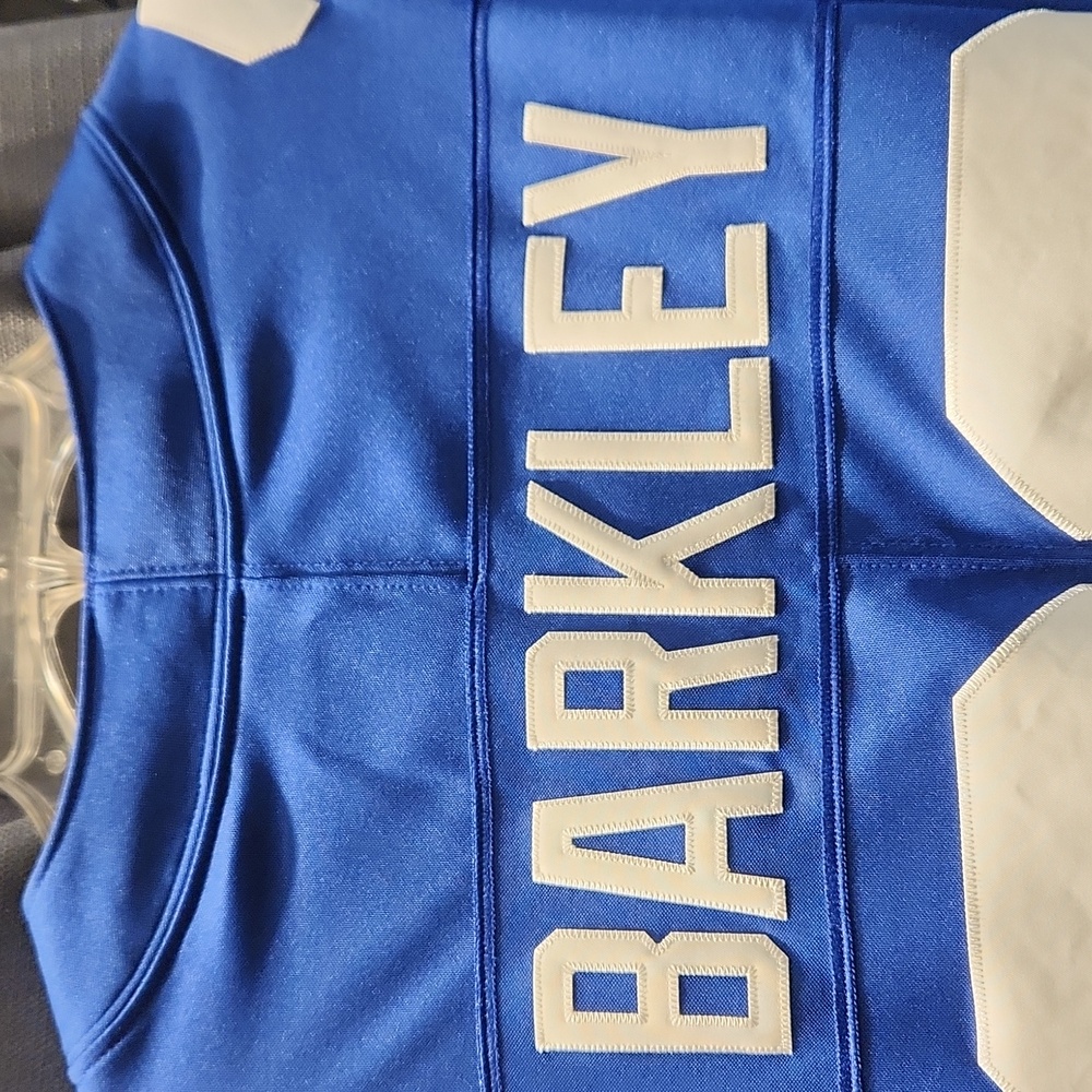 EUC NFL Onfield Dri-fit NY Giants #26 Barkley Men's sz XL Jersey - Picture 7 of 9